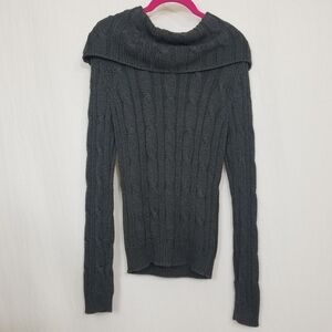 Daisy Fuentes Cable knit sweater